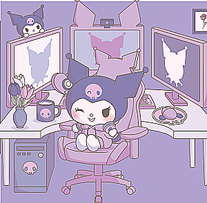 Kuromi. Sienas kalendārs 2025. gadam